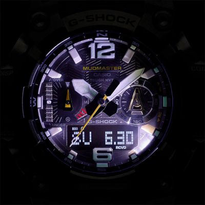 Мъжки часовник Casio G-Shock Master of G Mudmaster Triple Sensor - GWG-B1000-3AER