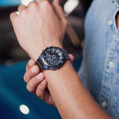 Мъжки часовник Casio Edifice Bluetooth Solar - ECB-2200CB-2AEF